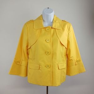 Rafaella petite blazer size L 96% cotton 4 %Spande